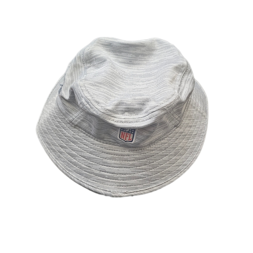 NEW ERA DALLAS COWBOYS GREY GAME MENS BUCKET HAT, SIZE OSFM - Picture 3 of 4